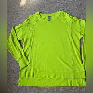 Sweaty Betty green long sleeve